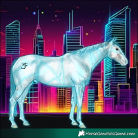 Horse Color:Thunderstruck Bay Ice Onyx Tobiano Snowcap 
