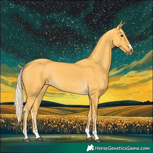 Horse Color:Palomino