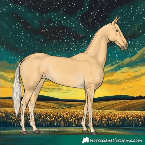 Horse Color:Palomino