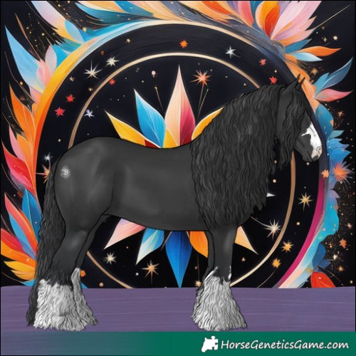 Horse Color:Black 
