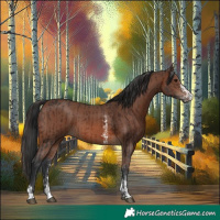 Horse Color:Brown Sabino Rabicano and Brown Sabino Rabicano