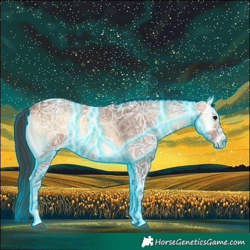 Horse Color:Thunderstruck Bay Ice Onyx 