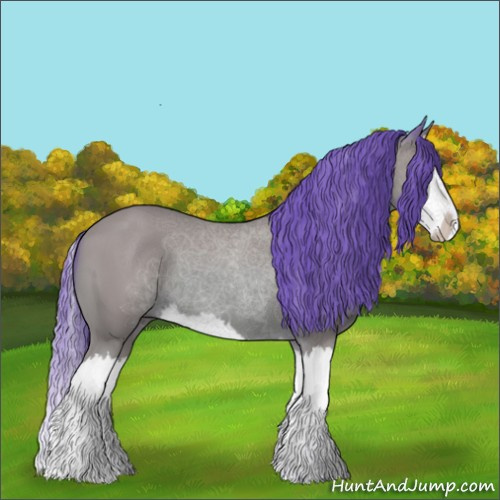 Horse Color:Watercolor Bay Splash 