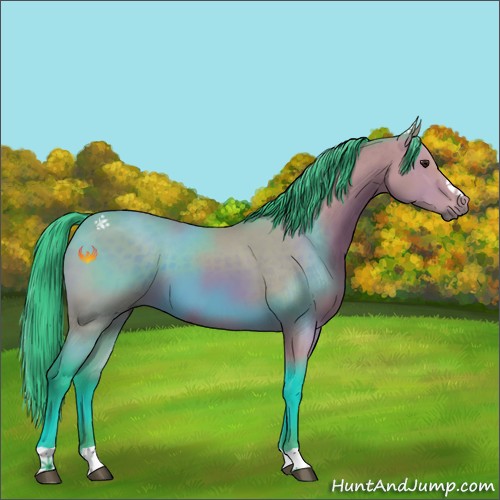 Horse Color:Watercolor Brown