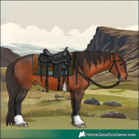 Horse Color:Brown 