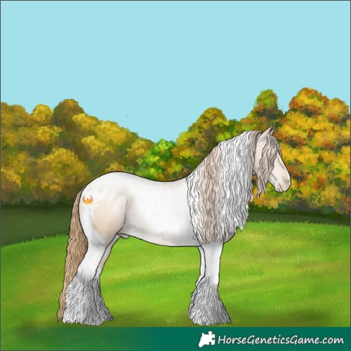 Horse Color:Smoky Black Pearl Tobiano 