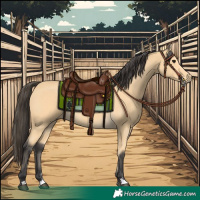 Horse Color:Buckskin 