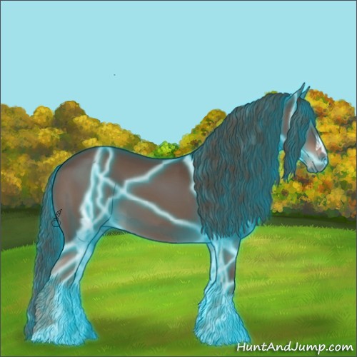 Horse Color:Thunderstruck Liver Chestnut 