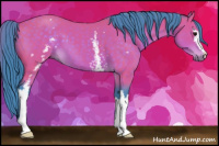 Horse Color:Watercolor White Spotted Buckskin 