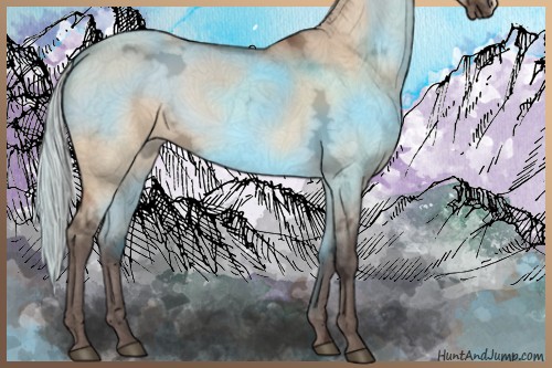 Horse Color:Silver Brown Ice Dun 