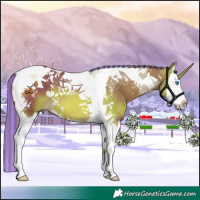 Horse Color:Painted Chestnut Splash Tobiano 