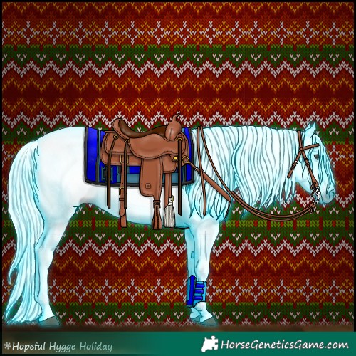 Horse Color:Gray Thunderstruck Red Roan 