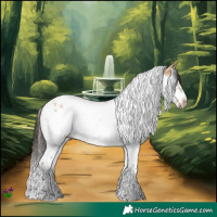 Horse Color:Bay Dun Splash Tobiano Frame 