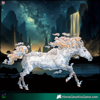 Horse Color:Gray Painted Chestnut 