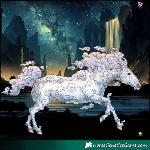 Horse Color:Gray Painted Chestnut