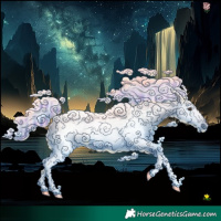 Horse Color:Gray Painted Chestnut 