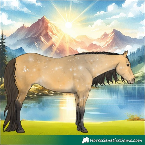 Horse Color:Buckskin 