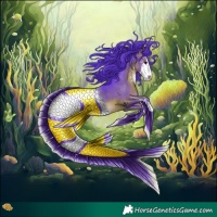 Horse Color:Watercolor Bay Sabino 