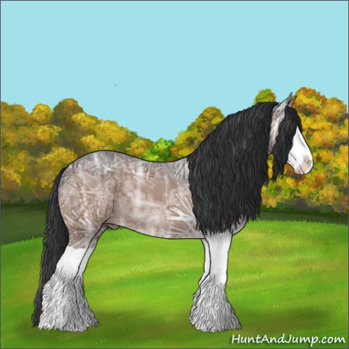 Horse Color:Brown Ice Splash 