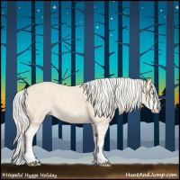 Horse Color:Cremello Splash  and Cremello Splash Frame 