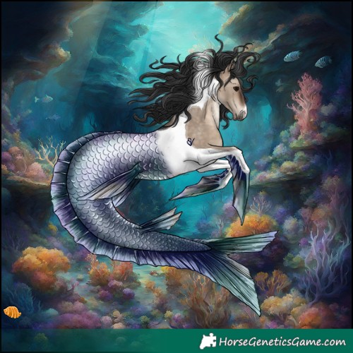 Horse Color:Brown Dun Tobiano