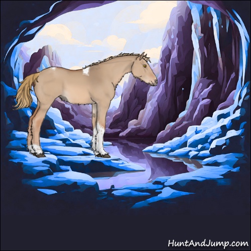 Horse Color:Red Dun Tobiano 