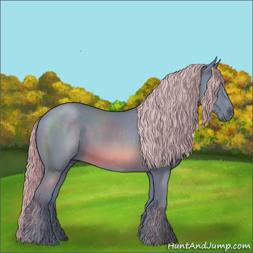 Horse Color:Watercolor Chocolate Palomino Sabino Rabicano 