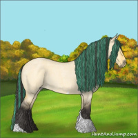 Horse Color:Painted Buckskin Roan Dun Tobiano