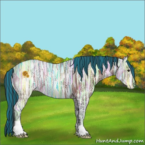 Horse Color:Painted Brown Ice 