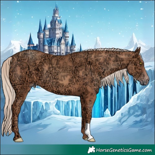 Horse Color:Gold Champagne Ice 