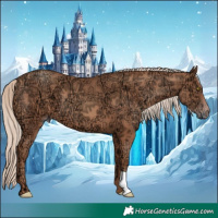 Horse Color:Gold Champagne Ice
