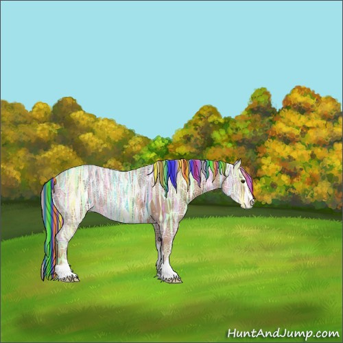Horse Color:Painted Chestnut Ice Sabino 