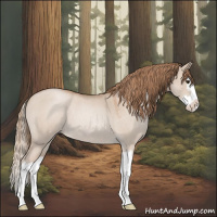 Horse Color:Grullo Roan Pearl Splash 