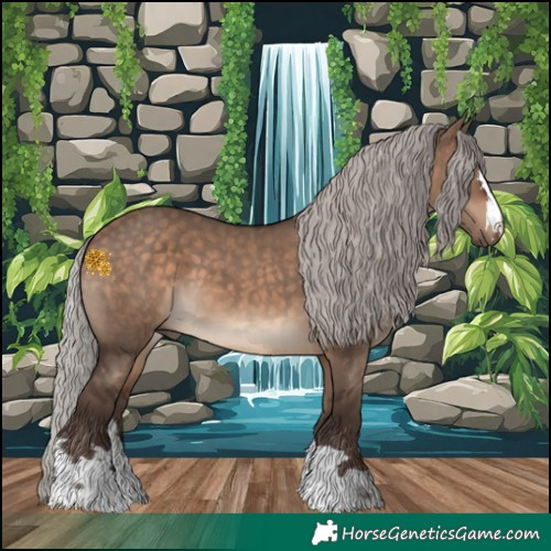Horse Color:Silver Brown Dun 