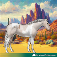 Horse Color:Silver Grullo Tobiano Appaloosa 