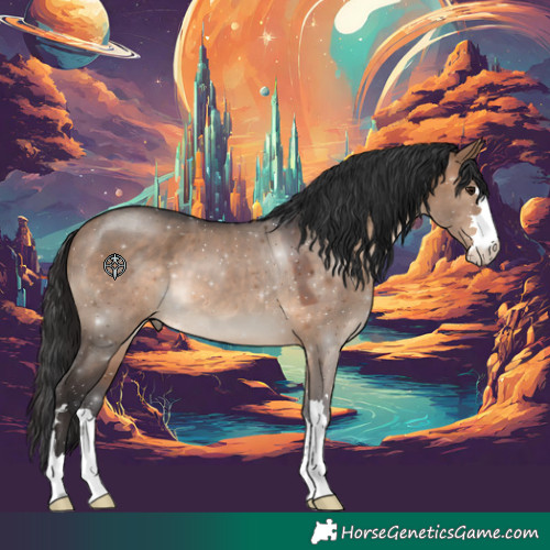 Horse Color:Brown Dun 