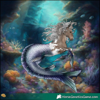 Horse Color:Silver Grullo Tobiano 