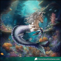 Horse Color:Silver Grullo Tobiano 