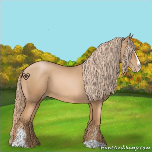 Horse Color:Chestnut Pearl Sabino 