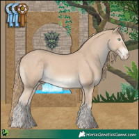 Horse Color:Smoky Creme 