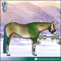 Horse Color:Painted Bay Onyx