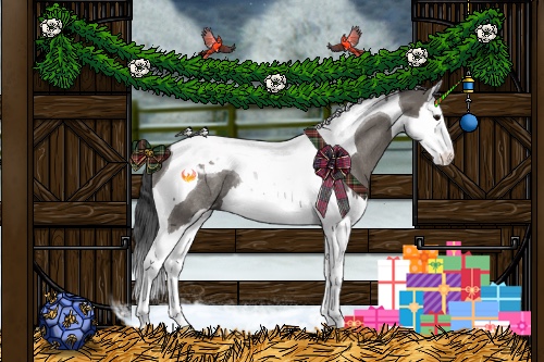 Horse Color:Grullo Sabino Splash Tobiano Rabicano