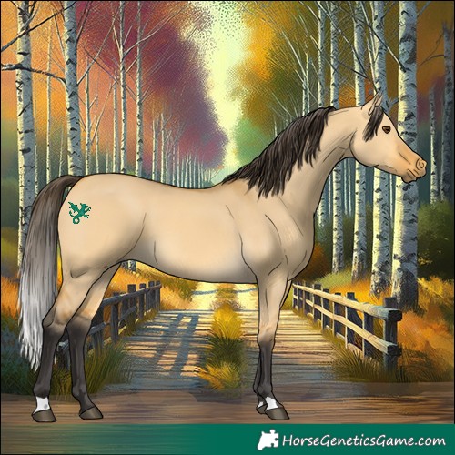 Horse Color:Buckskin Dun 