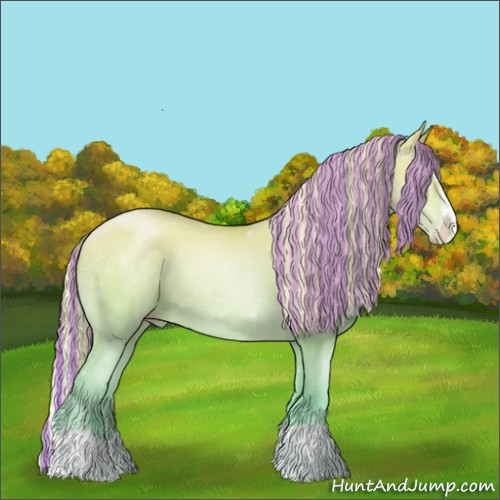 Horse Color:Painted Palomino Pearl Splash 