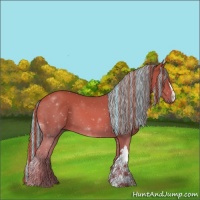 Horse Color:Painted Chestnut 