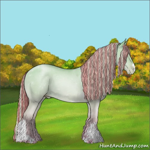 Horse Color:Painted Palomino Pearl 