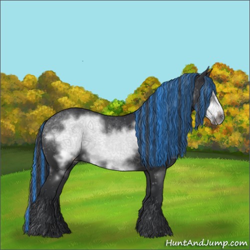Horse Color:Painted Black Frame