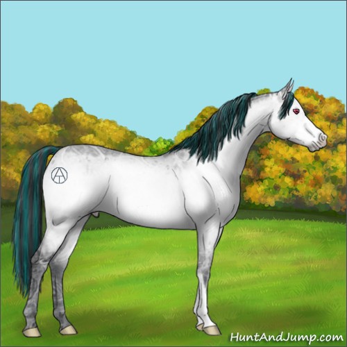 Horse Color:Painted Brown Chinchilla Ice Dun Mushroom Brindle 