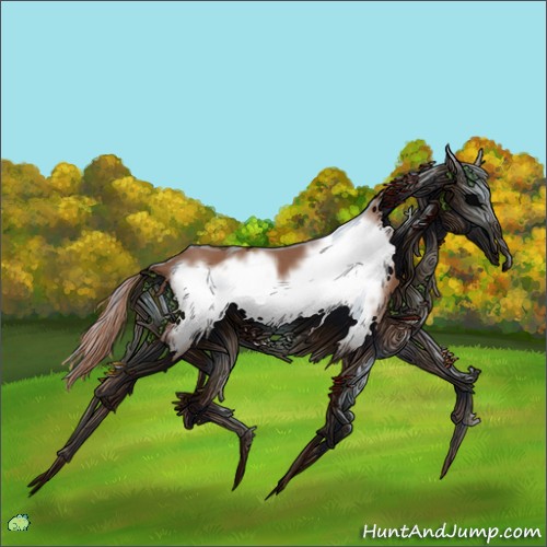 Horse Color:Chestnut Frame