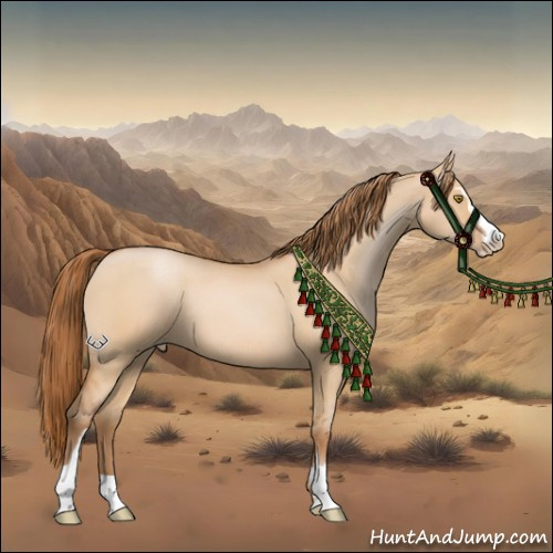Horse Color:Bay Pearl Dun Sabino